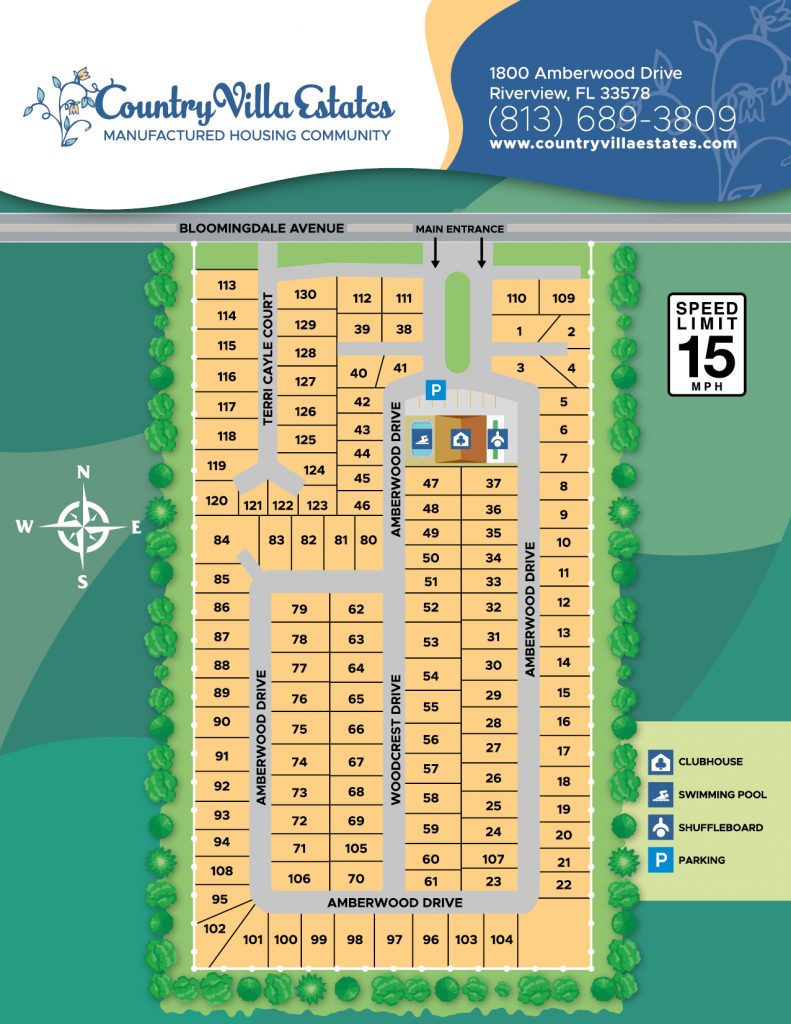 Country Villa Estates Park Map-front-web