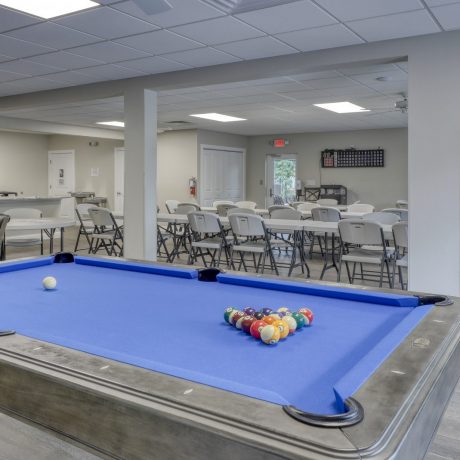 Lounge area with Game tables and billiards