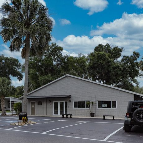 Clubhouse entrance