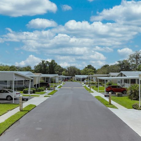 street view of homes in Country Villa Estates
